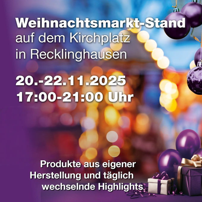 Grafik der Weihnachtsmarktwerbung