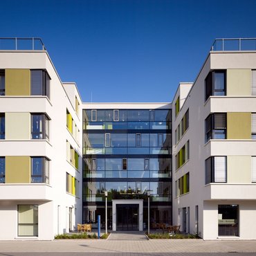 Gebäude Ansicht Eingang