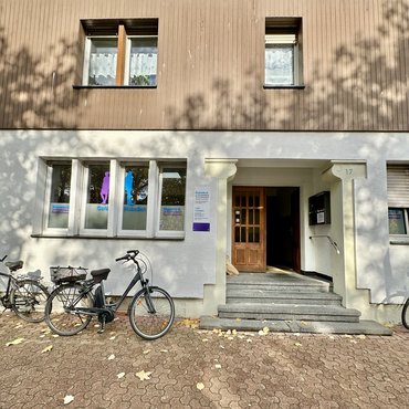 Außenansicht Café HübSsch